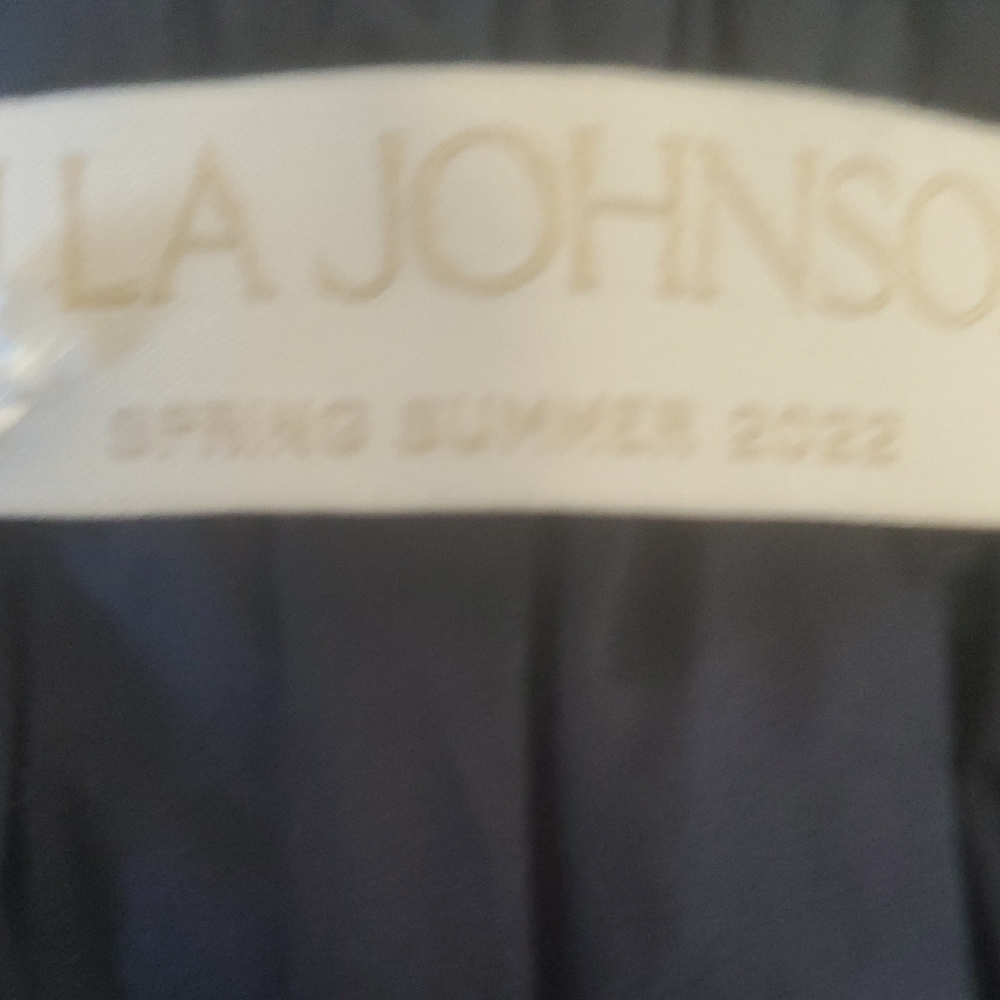 NWOT ULLA JOHNSONLU TIE-FRONT TANK TOP ,SZ:10 - Picture 9 of 14